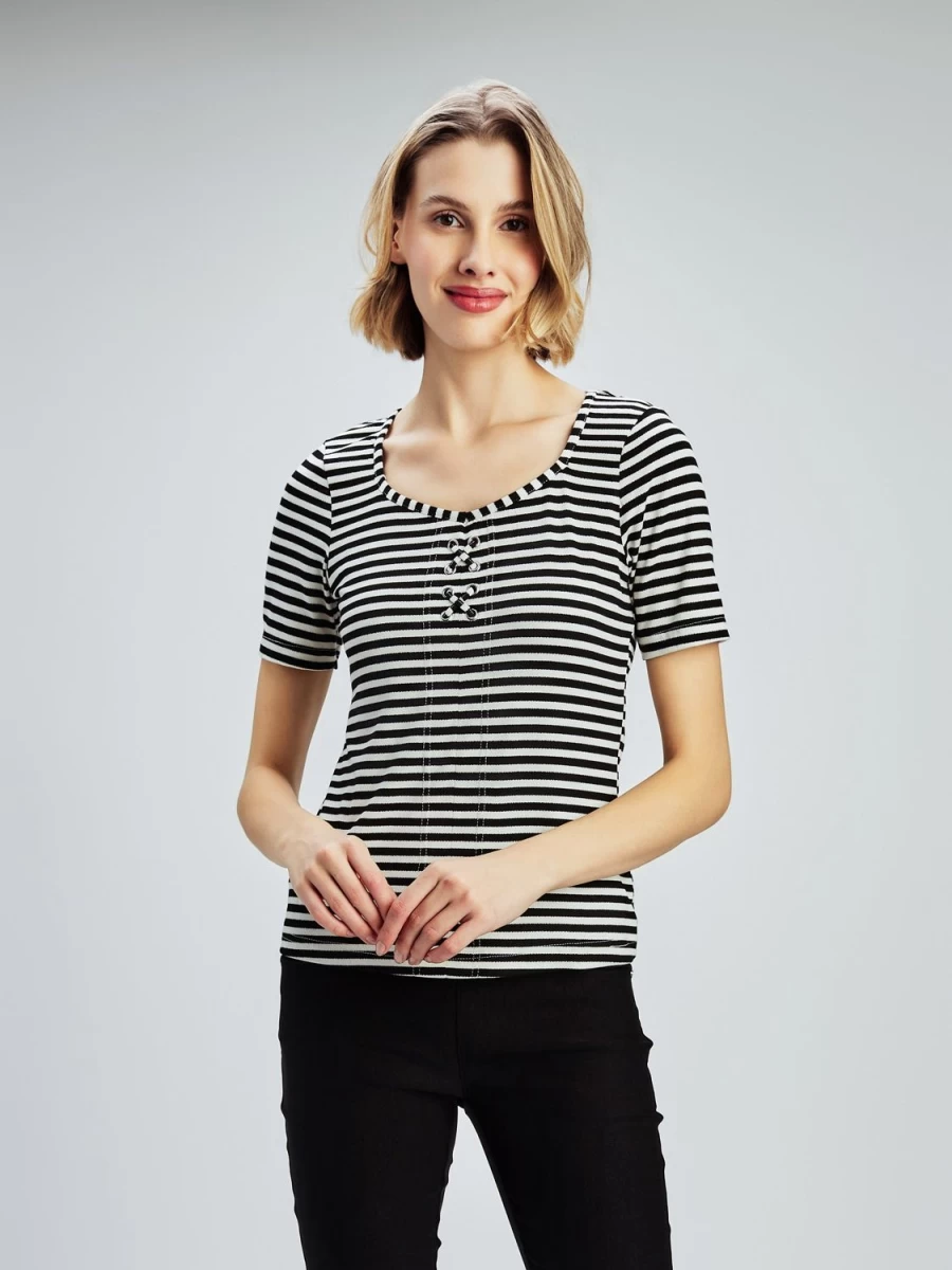 San Francisco T-Shirts And Tunics | Short-Sleeve Semi-Fitted T-Shirt