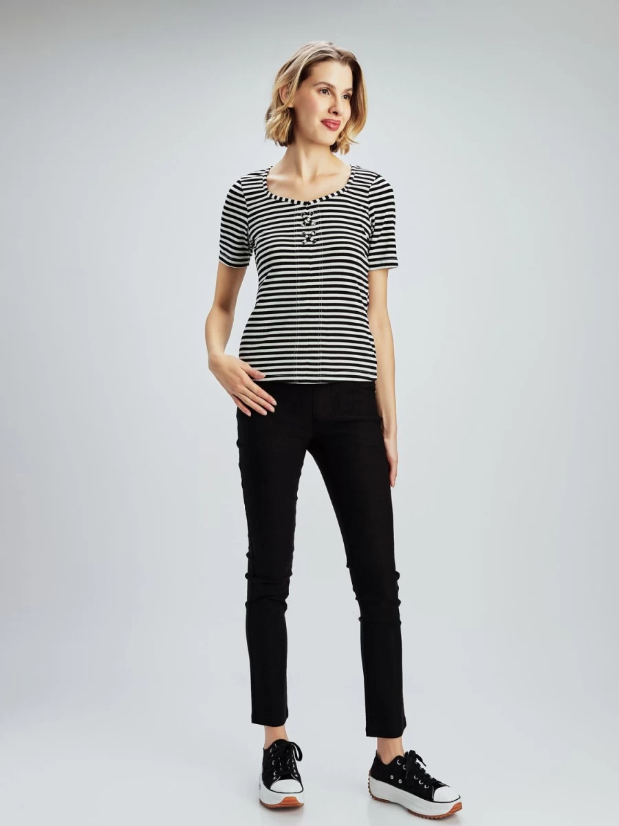 San Francisco T-Shirts And Tunics | Short-Sleeve Semi-Fitted T-Shirt
