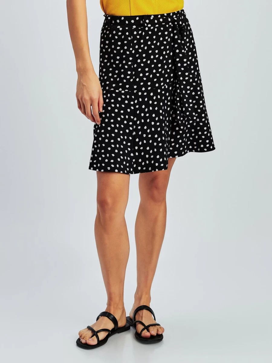 San Francisco Skirts | Knit Flared Midi Skirt