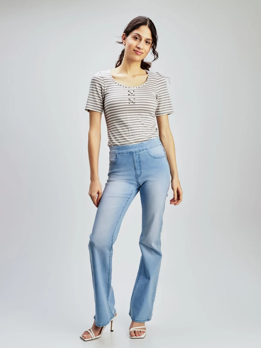San Francisco Jeans | Straight Fitted Pull-On Jean