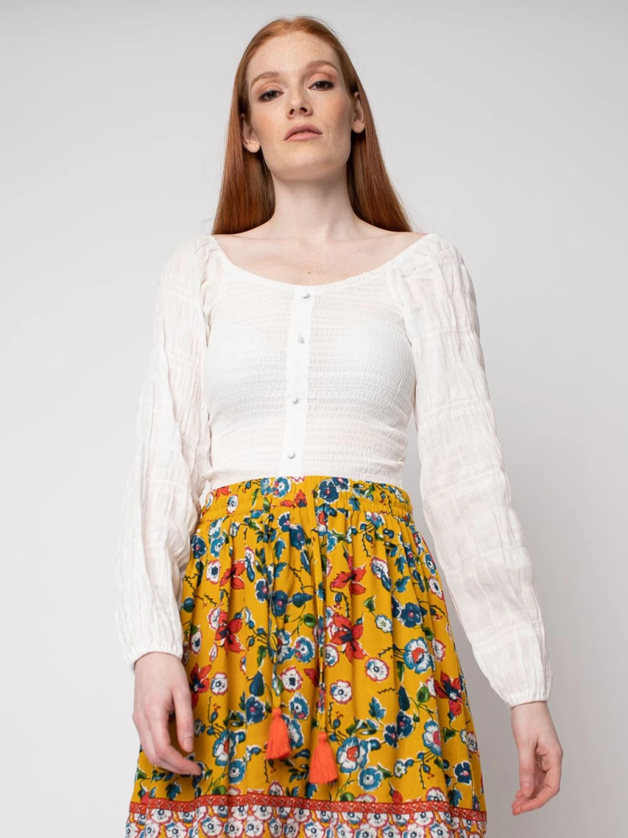San Francisco Blouses | Long-Sleeve Loose Blouse