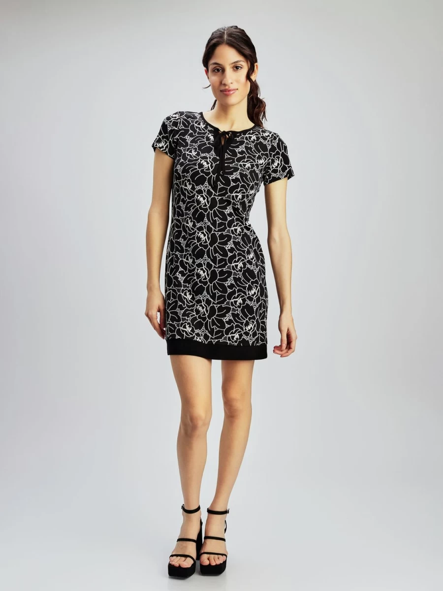San Francisco Dresses | A Line Midi Knit Dress