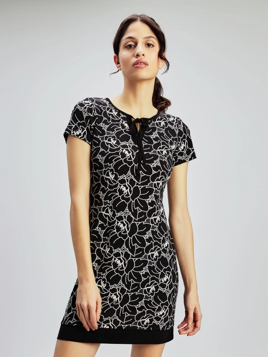 San Francisco Dresses | A Line Midi Knit Dress