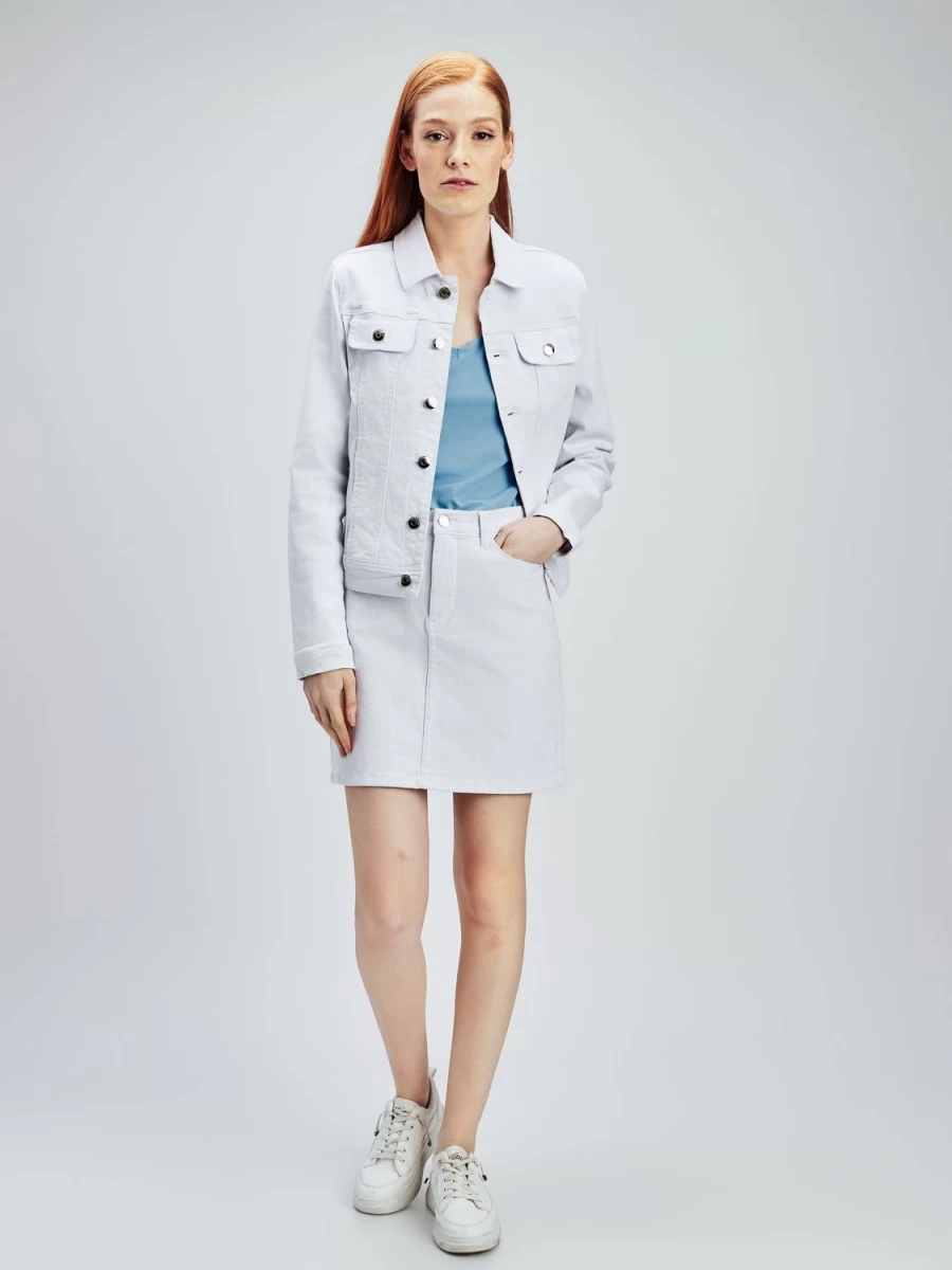 San Francisco Jeans | Long-Sleeve Semi-Fitted Denim Jacket