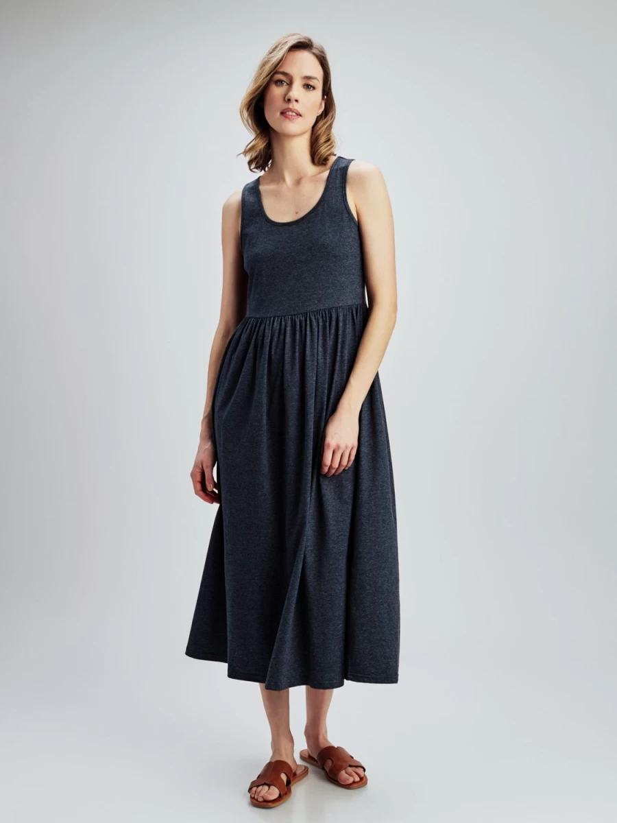 San Francisco Dresses | A Line Maxi Knit Dress