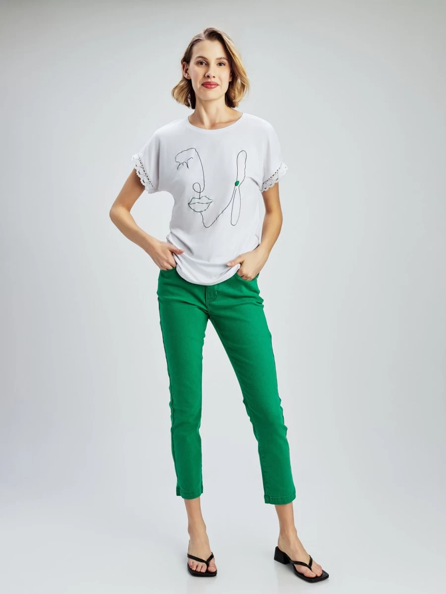 San Francisco T-Shirts And Tunics | Short-Sleeve Semi-Fitted T-Shirt
