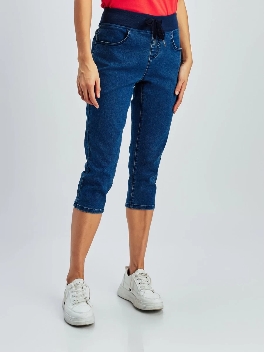 San Francisco Jeans | Pull-On Skinny Denim Capri