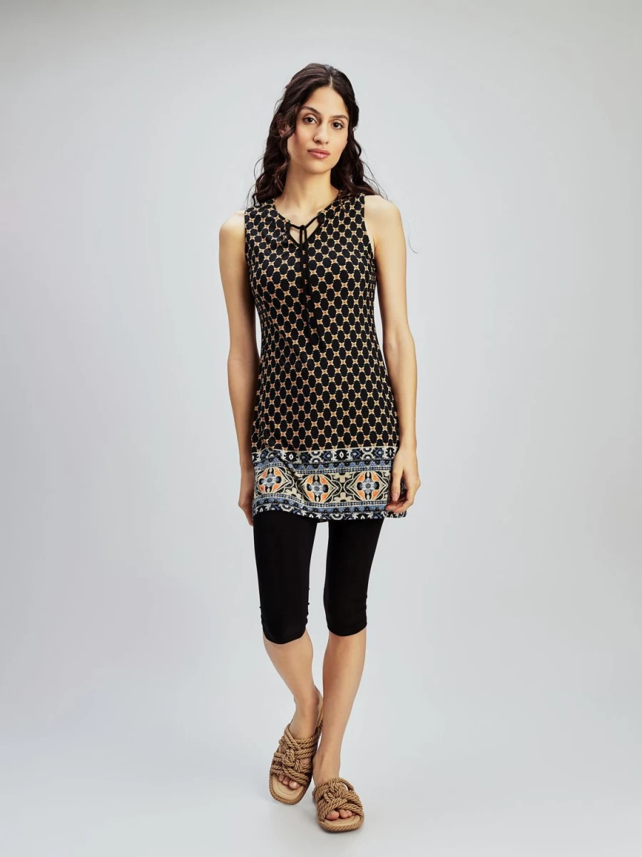 San Francisco Tank Tops | Sleeveless Semi-Fitted Tunic