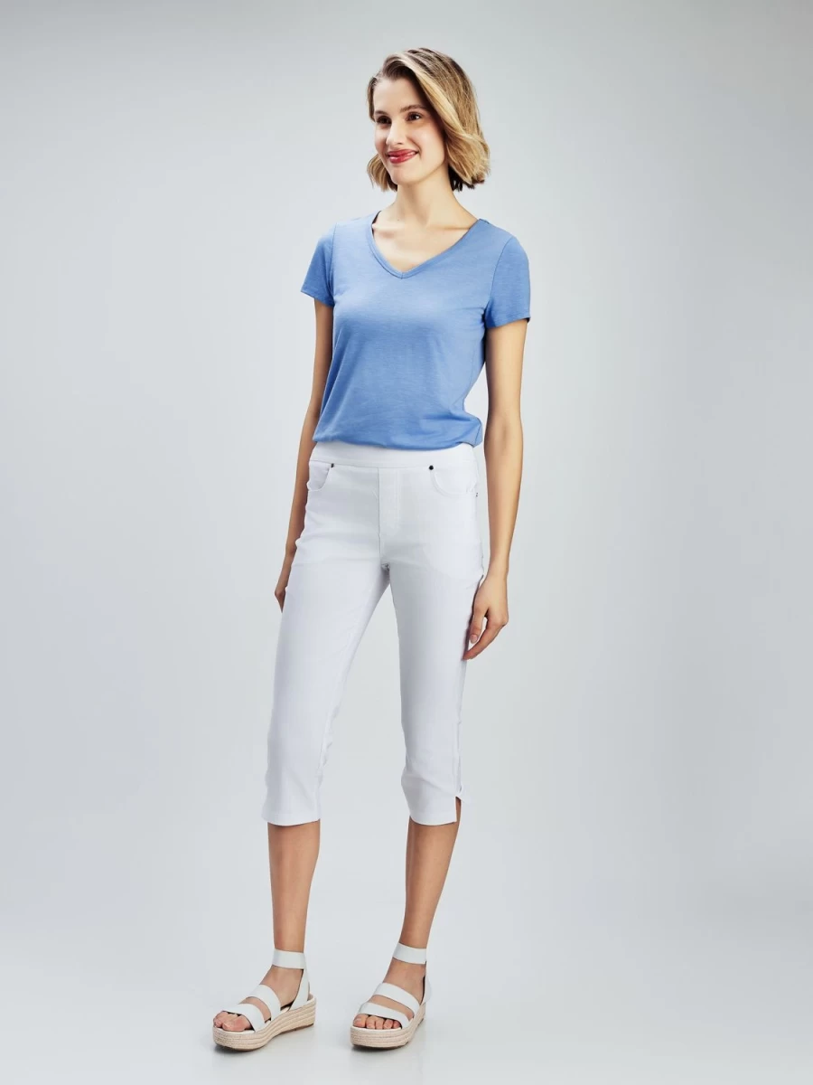 San Francisco Pants And Capris | Skinny Fitted Pull-On Capri