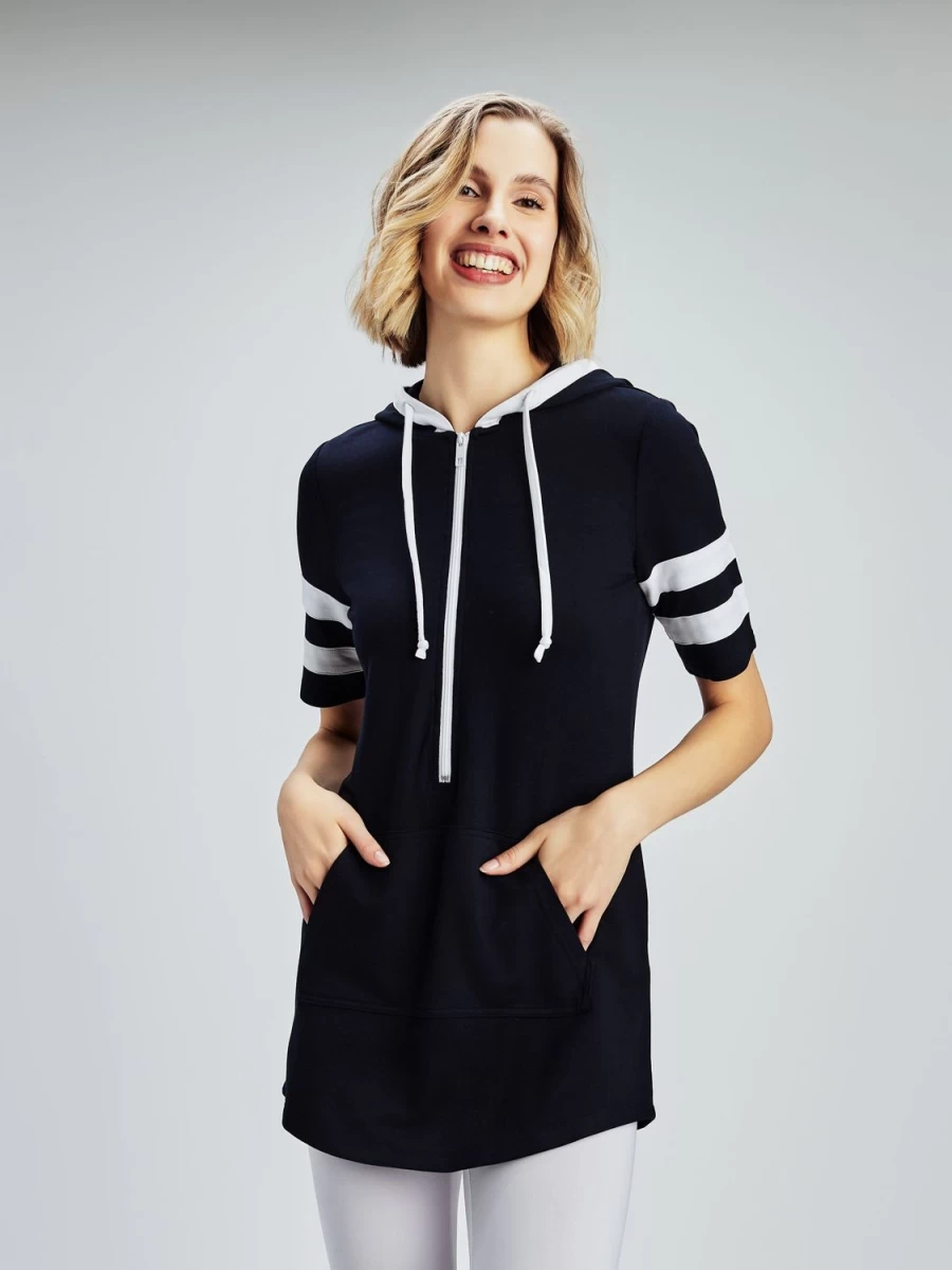 San Francisco T-Shirts And Tunics | 3/4-Sleeve Semi-Fitted Tunic