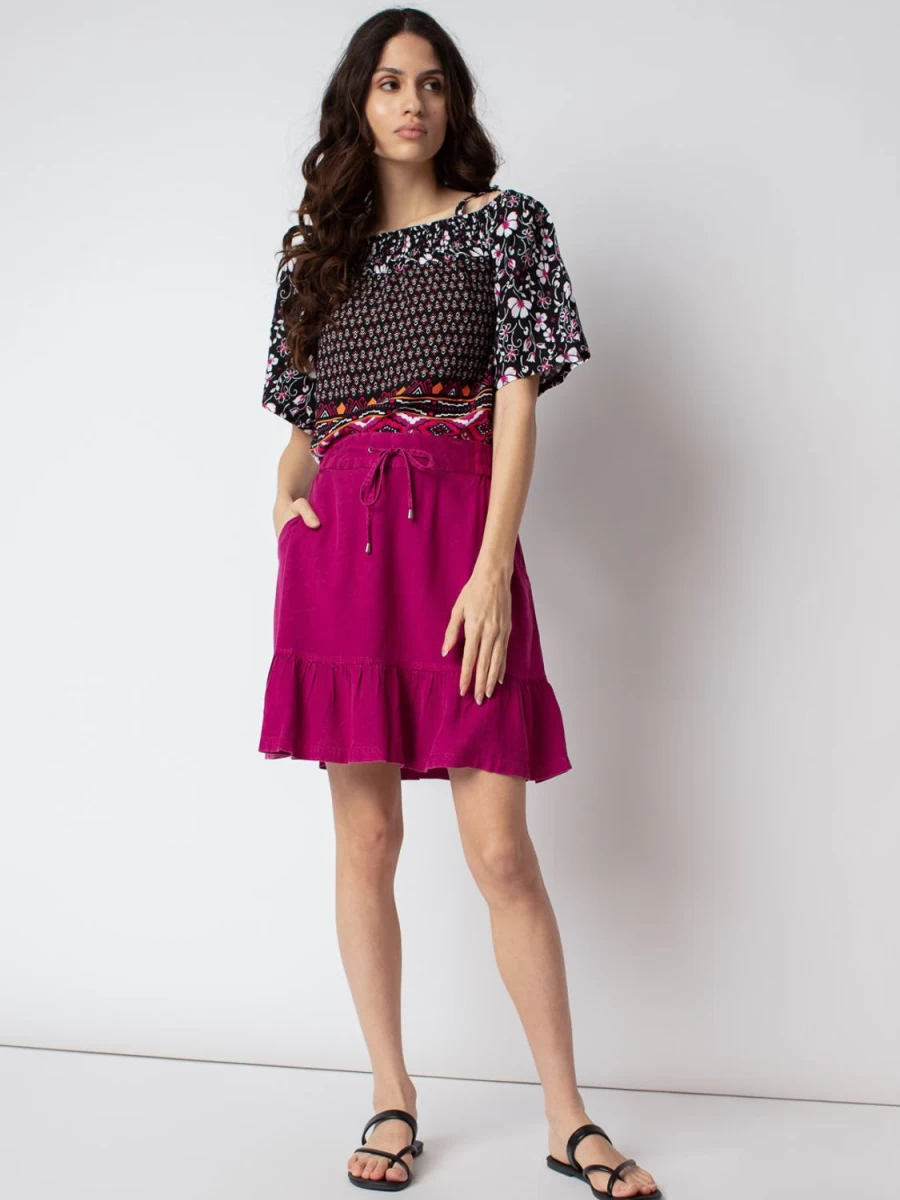 San Francisco T-Shirts And Tunics | Short-Sleeve Flared T-Shirt