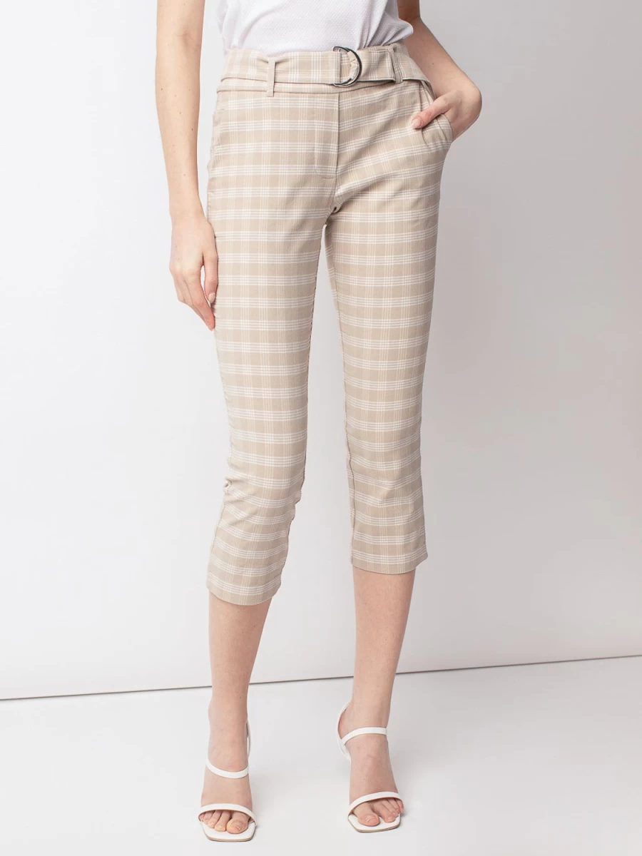 San Francisco Pants And Capris | Straight Fitted Pull-On Capri