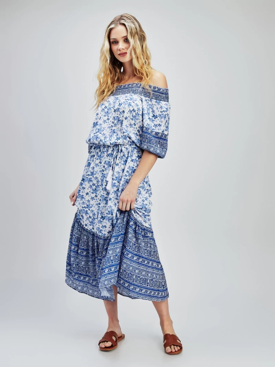 Mariloup Wolfe Dresses | Flared Maxi Dress