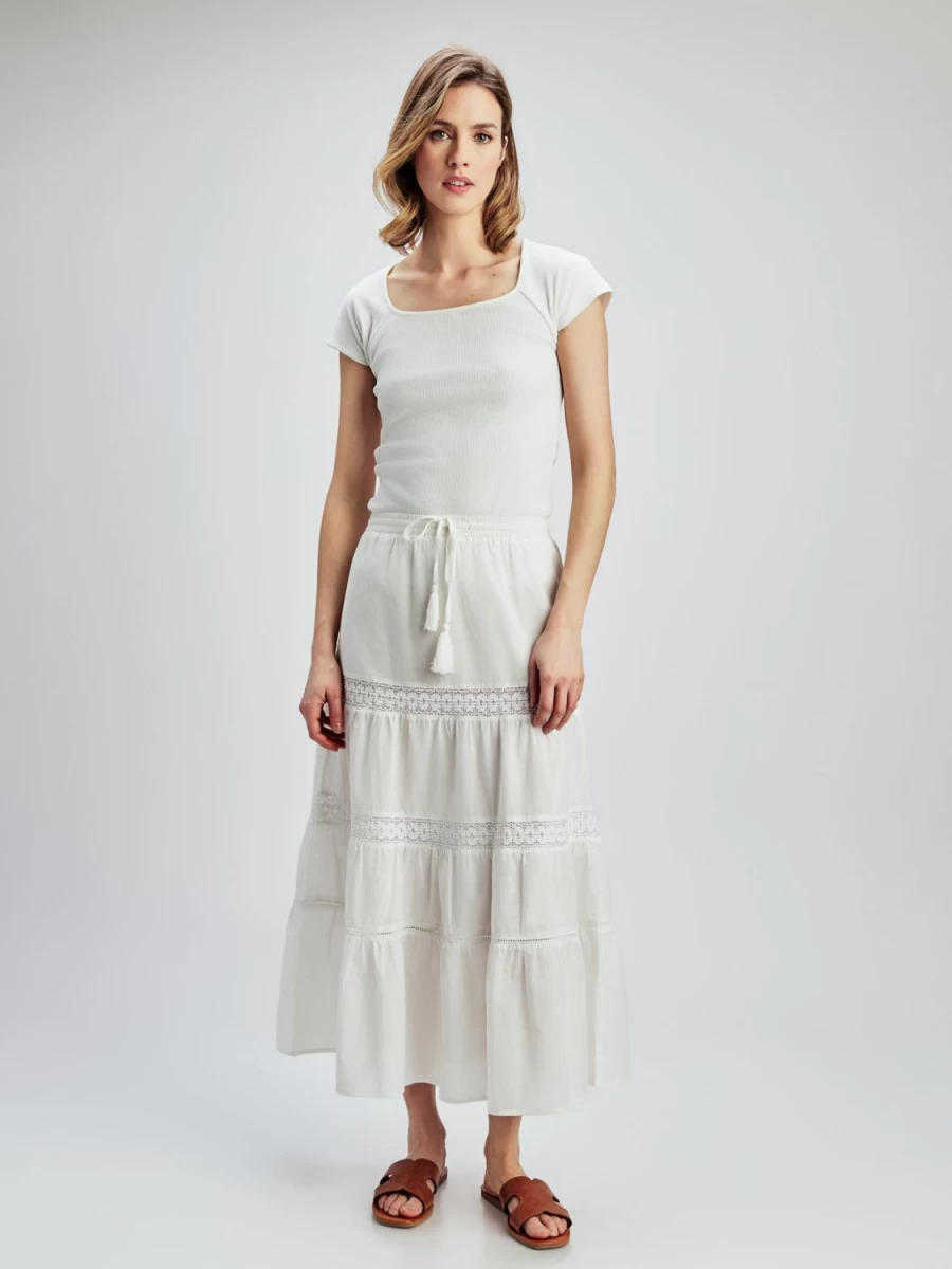San Francisco Skirts | Flared Maxi Skirt