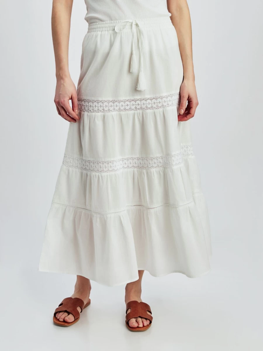 San Francisco Skirts | Flared Maxi Skirt
