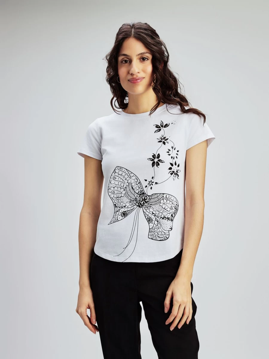 San Francisco T-Shirts And Tunics | Short-Sleeve Semi-Fitted T-Shirt