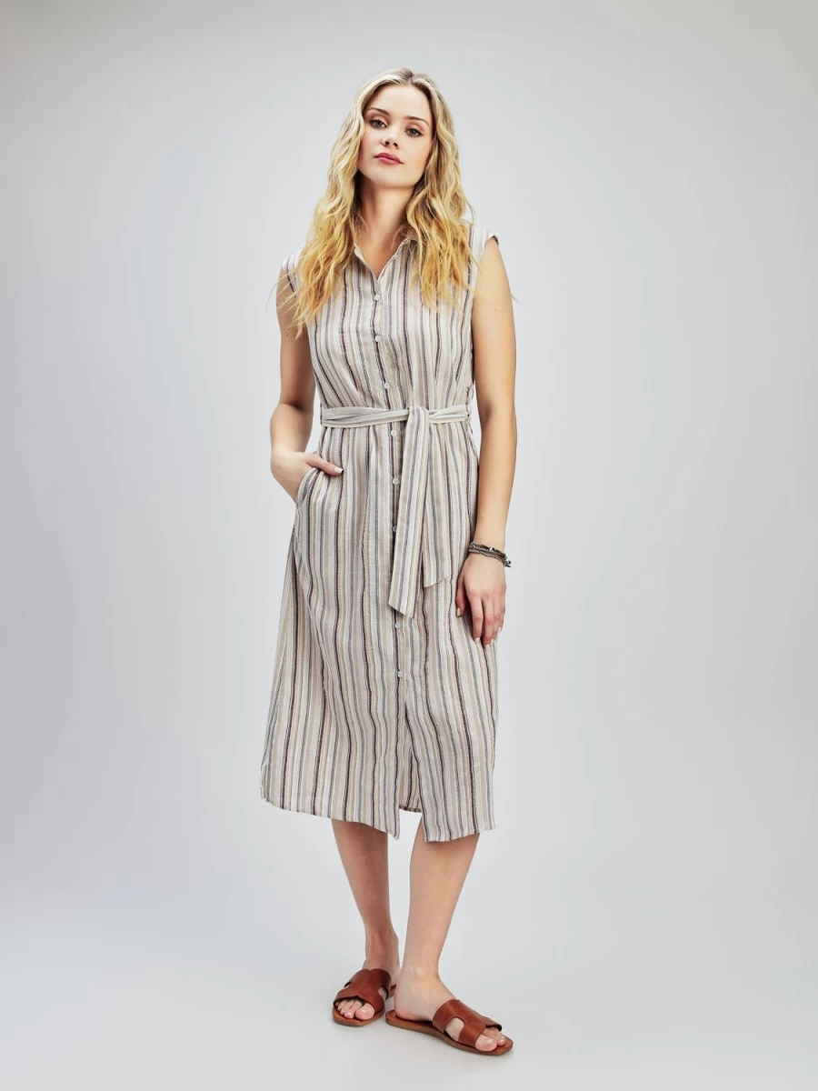Mariloup Wolfe Dresses | Straight Mid-Calf Dress