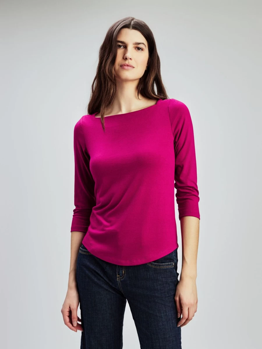 San Francisco T-Shirts And Tunics | 3/4-Sleeve Semi-Fitted T-Shirt