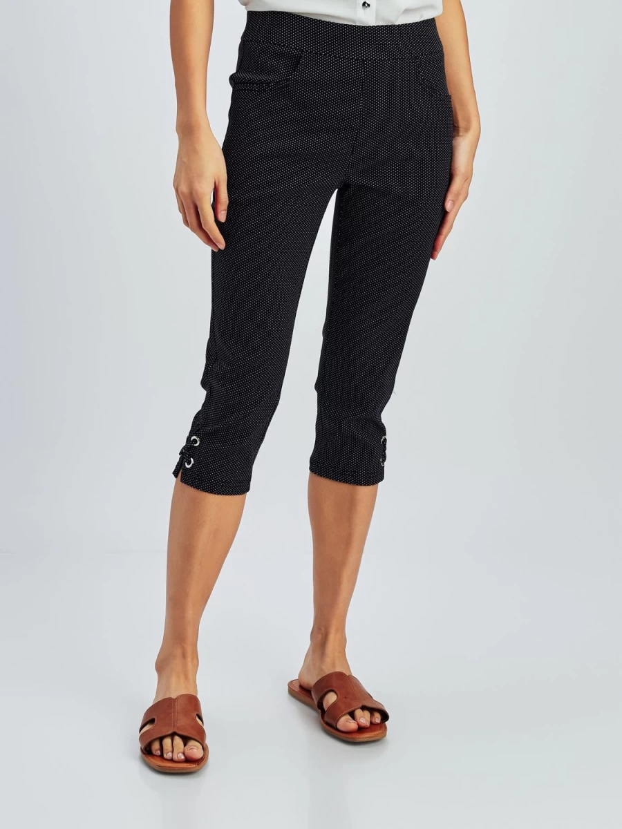 San Francisco Pants And Capris | Straight Fitted Pull-On Capri