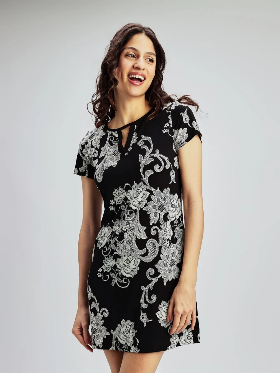 San Francisco Dresses | A Line Midi Knit Dress