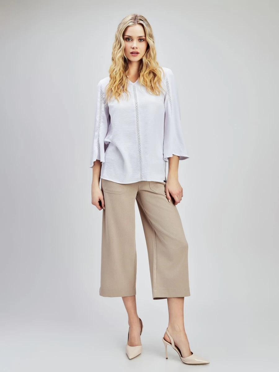 Mariloup Wolfe Blouses | Long-Sleeve Flared Tunic